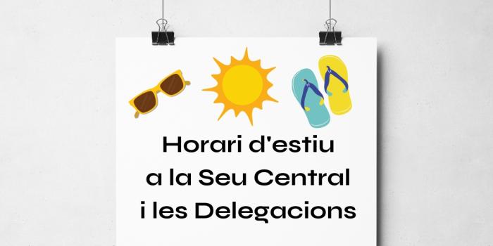 Horari d'estiu 2024