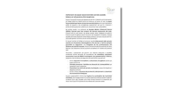 SSB Emergència Vent