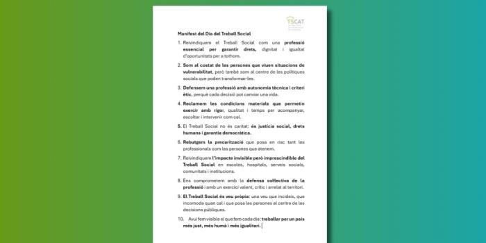 Manifest dia TS